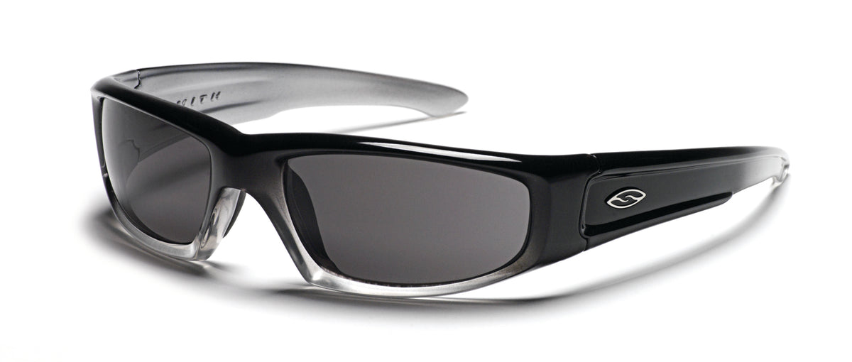 Smith Hudson Sunglasses Black White Fade/Gray
