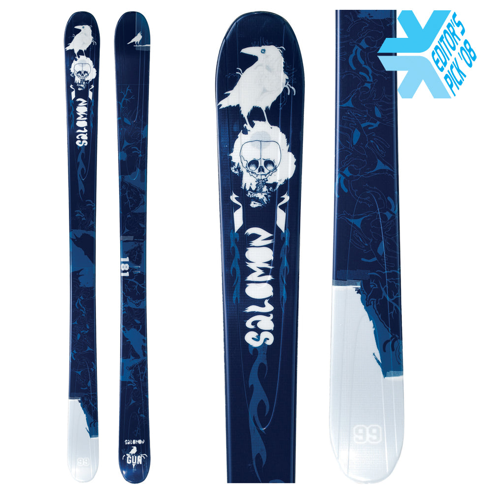 Salomon Teneighty Gun Skis 2008