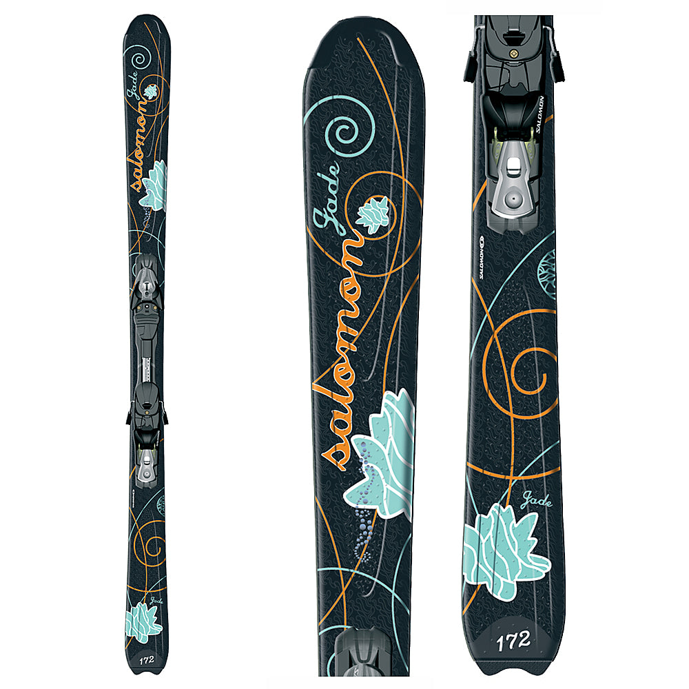 Salomon Jade Skis + Salomon Z10 Ti Bindings-Women's 2008