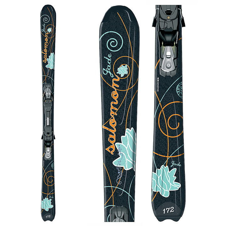 Salomon Jade Skis + Salomon Z10 Ti Bindings-Women's 2008