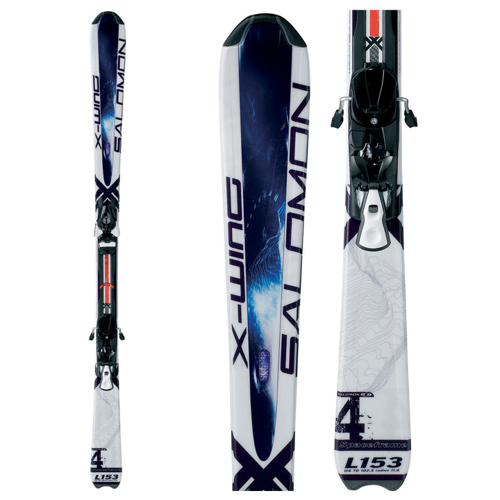 Salomon X Wing 4 Skis + Salomon 610 Bindings 2008
