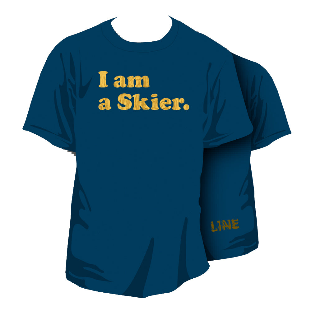 Line Skis I am a Skier Short Sleeve Tee