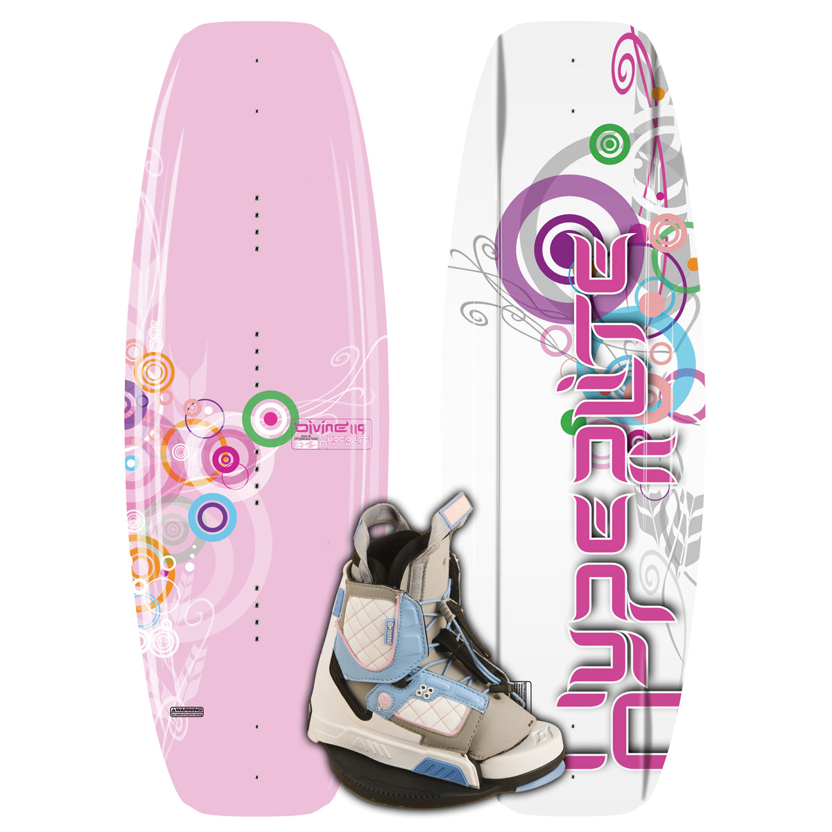 Hyperlite Divine Jr Wakeboard + Symbol Boot - Girl's 2007
