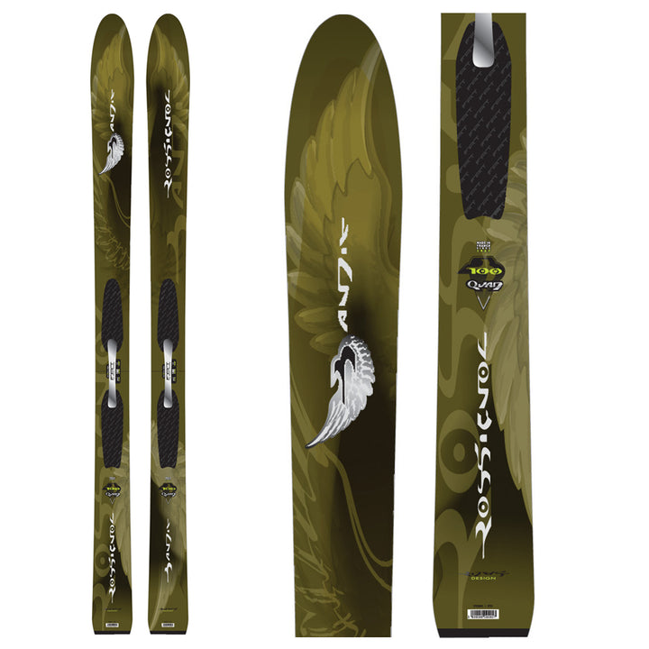 Rossignol Bandit B100 Quad Skis 2008