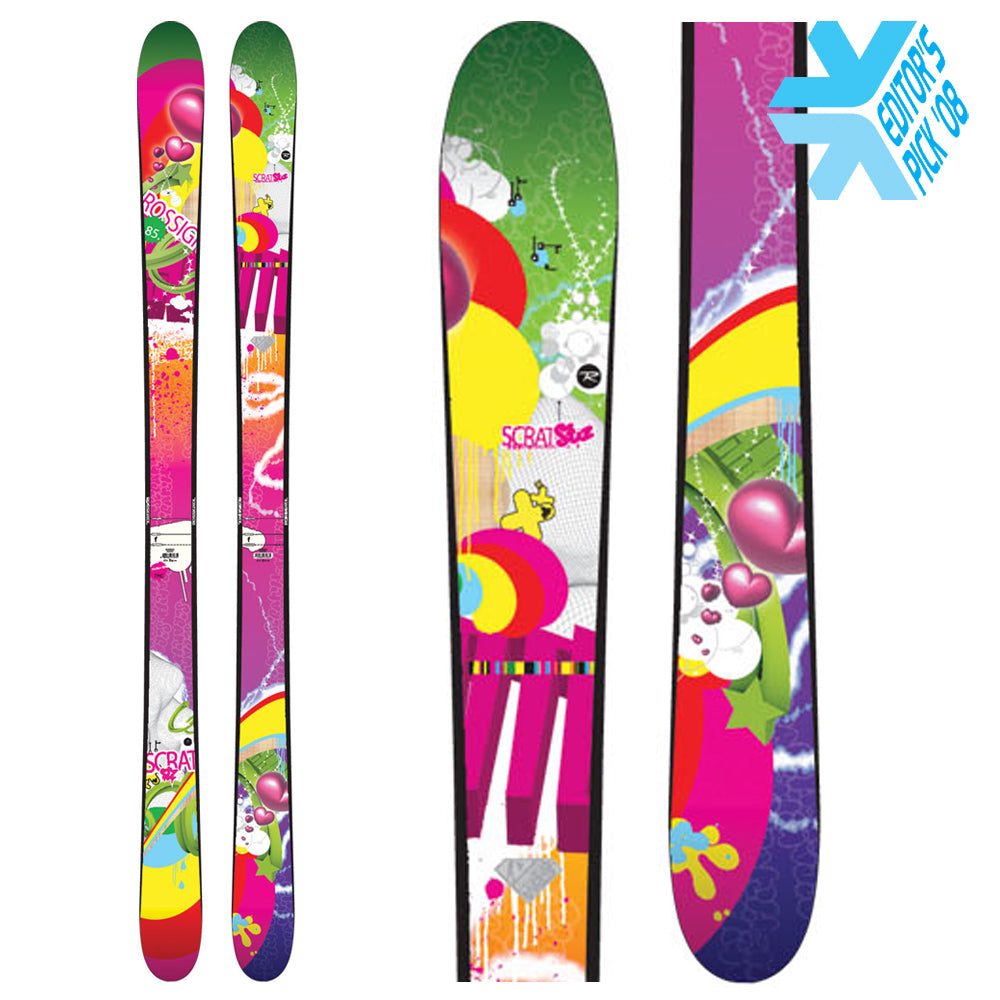 Rossignol Scratch Steeze Skis 2008