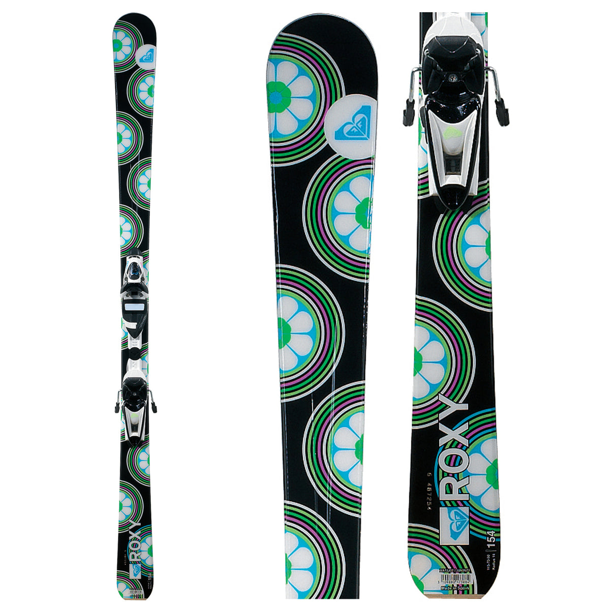 Roxy Juicy Skis + Roxy Integral Juicy Bindings - Women's 2008