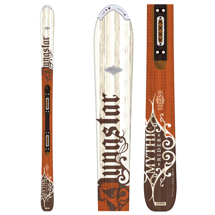 Dynastar Mythic Rider Fluid Skis + Dynastar PX 12 Fluid Wide Bindings 2008