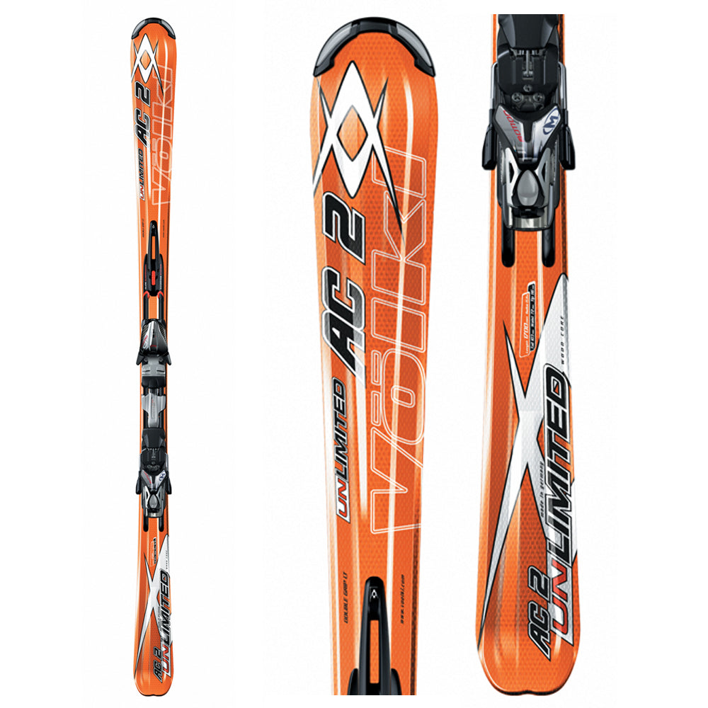 Volkl Unlimited AC2 Skis + Bindings - Used 2007