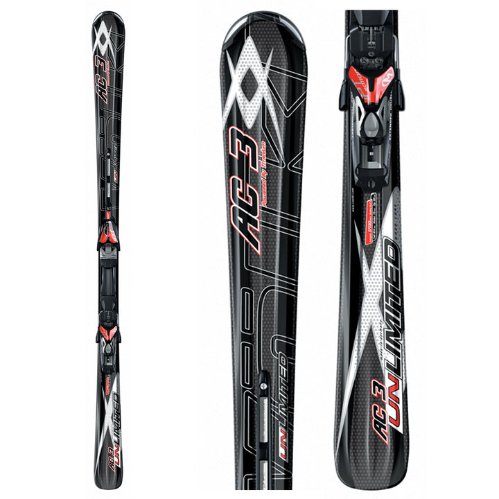 Volkl Unlimited AC3 Skis + Bindings - Used 2007