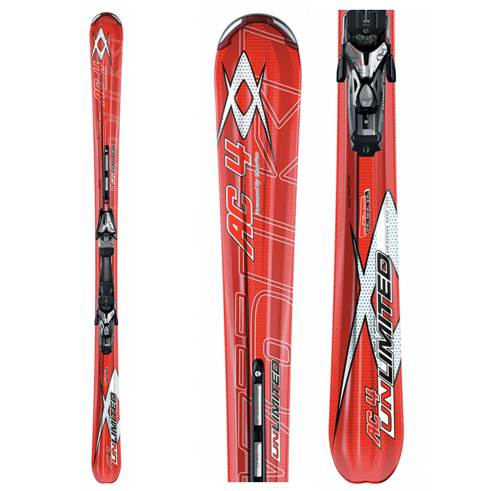 Volkl Unlimited AC4 Skis + Bindings - Used 2007