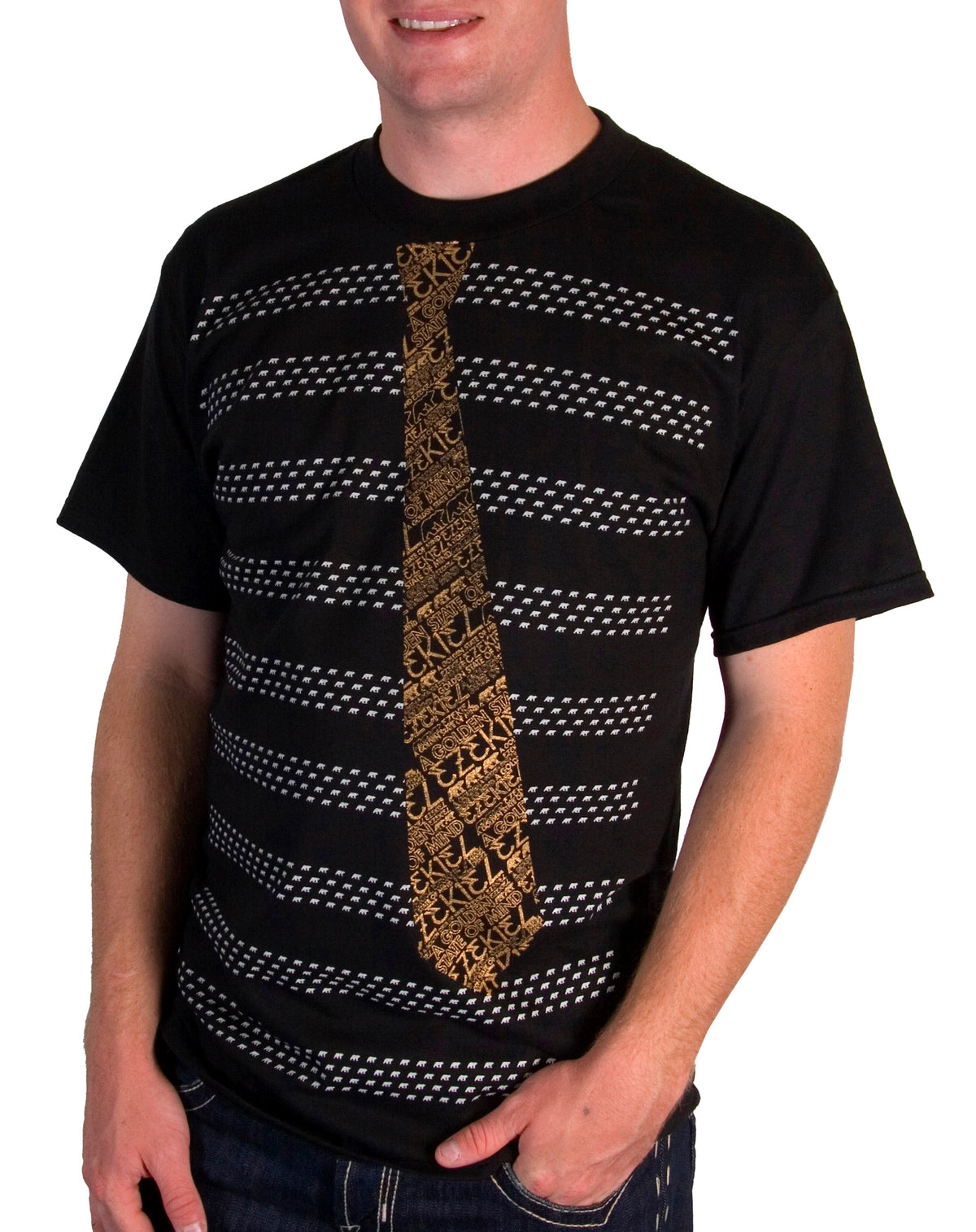 Ezekiel Fasten Tee Black