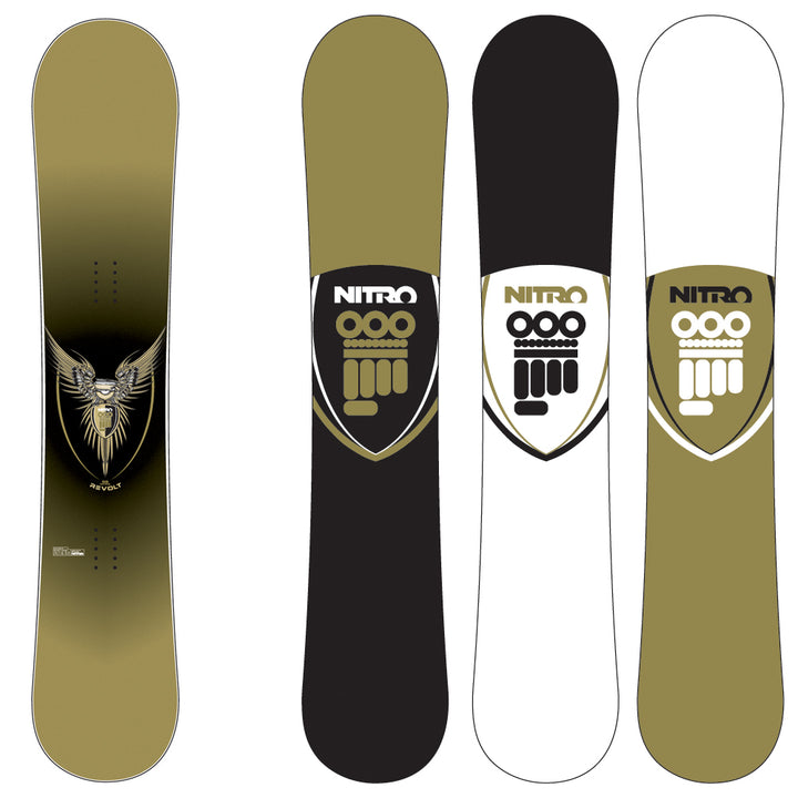 Nitro Revolt Sturgis Mid-Wide Snowboard 2007