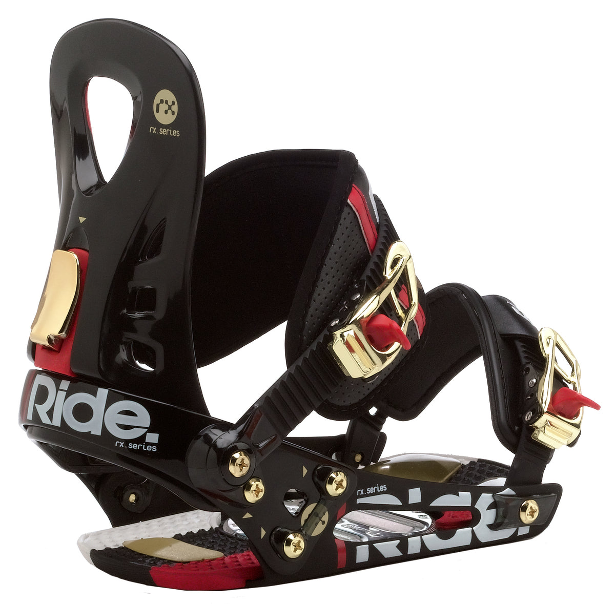 Ride RX Snowboard Binding 2008 Black Red
