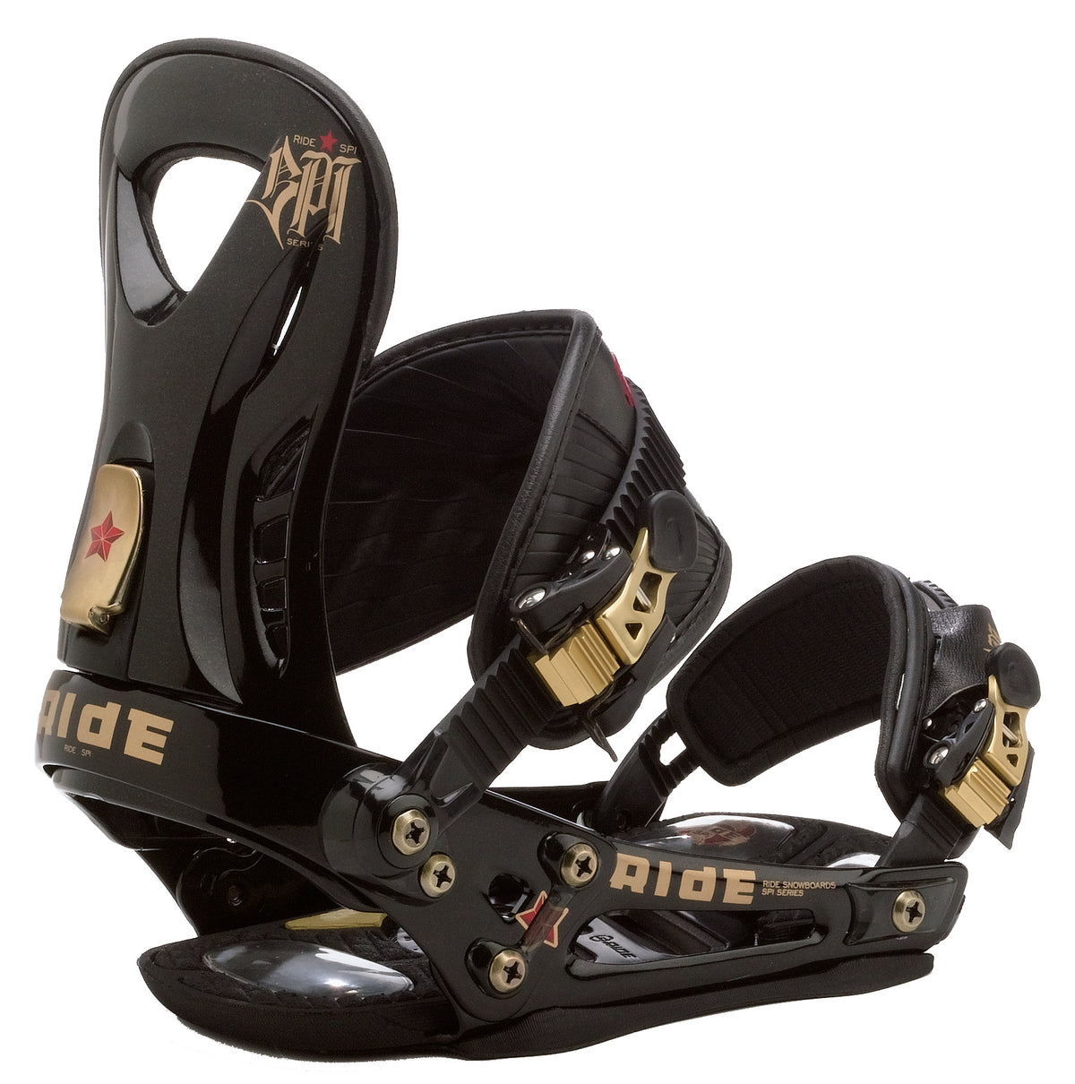 Ride SPi Snowboard Bindings 2008 Antique Black