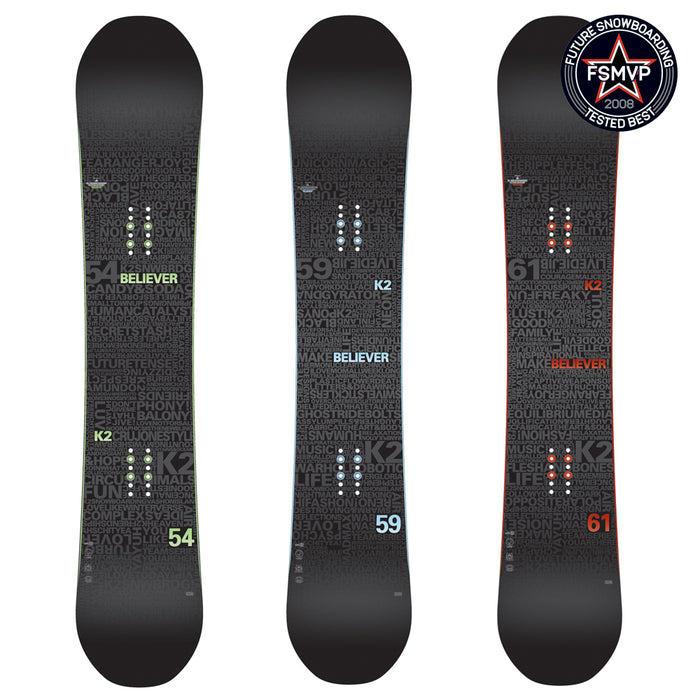 K2 Believer Snowboard 2008