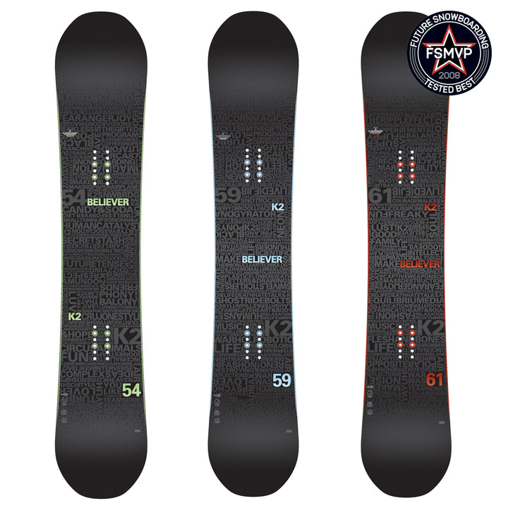 K2 Believer Snowboard 2008