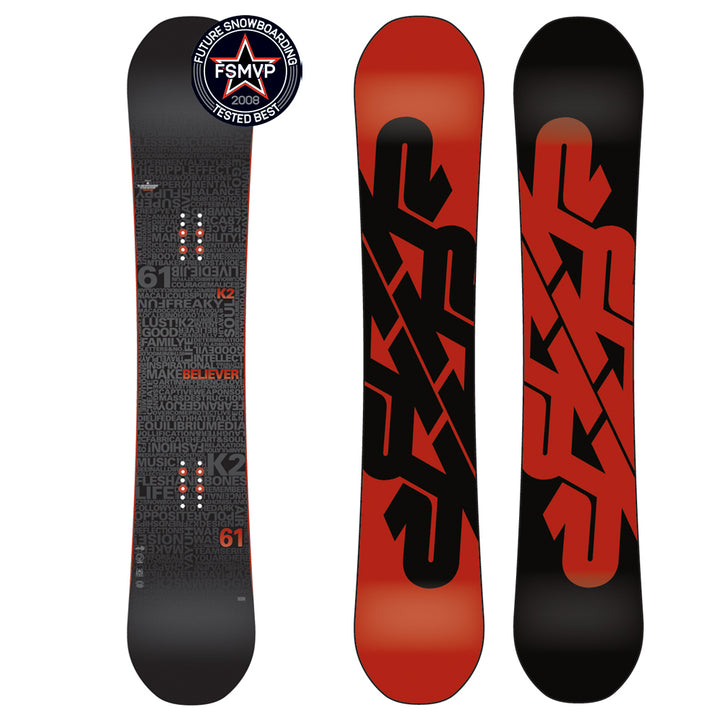 K2 Believer Snowboard 2008