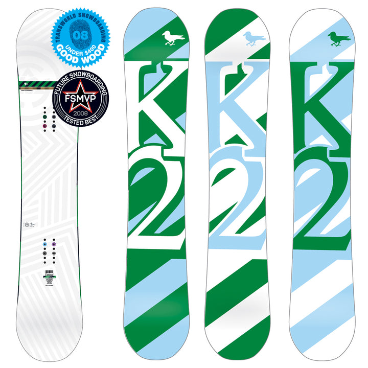 K2 Darkstar Modern Amusement Snowboard 2008