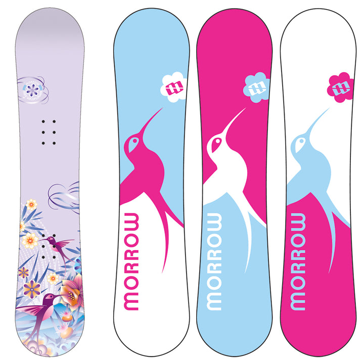 Morrow Mini Wildflower Snowboard - Girls 2008