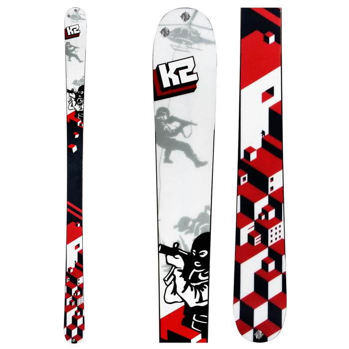 K2 PE (Public Enemy) Skis 2008