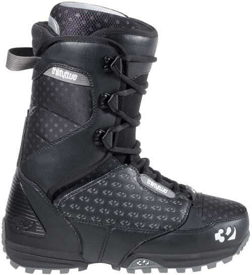 32 Lashed Snowboard Boot 2008 Black/Charcoal
