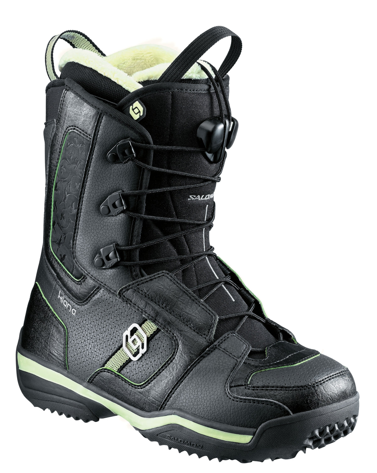 Salomon Kiana Snowboard Boot - Women's 2008 Black 1/Cyber Lime