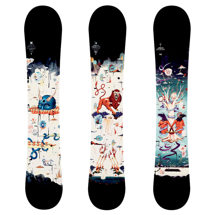 Burton White Collection Snowboard 2008