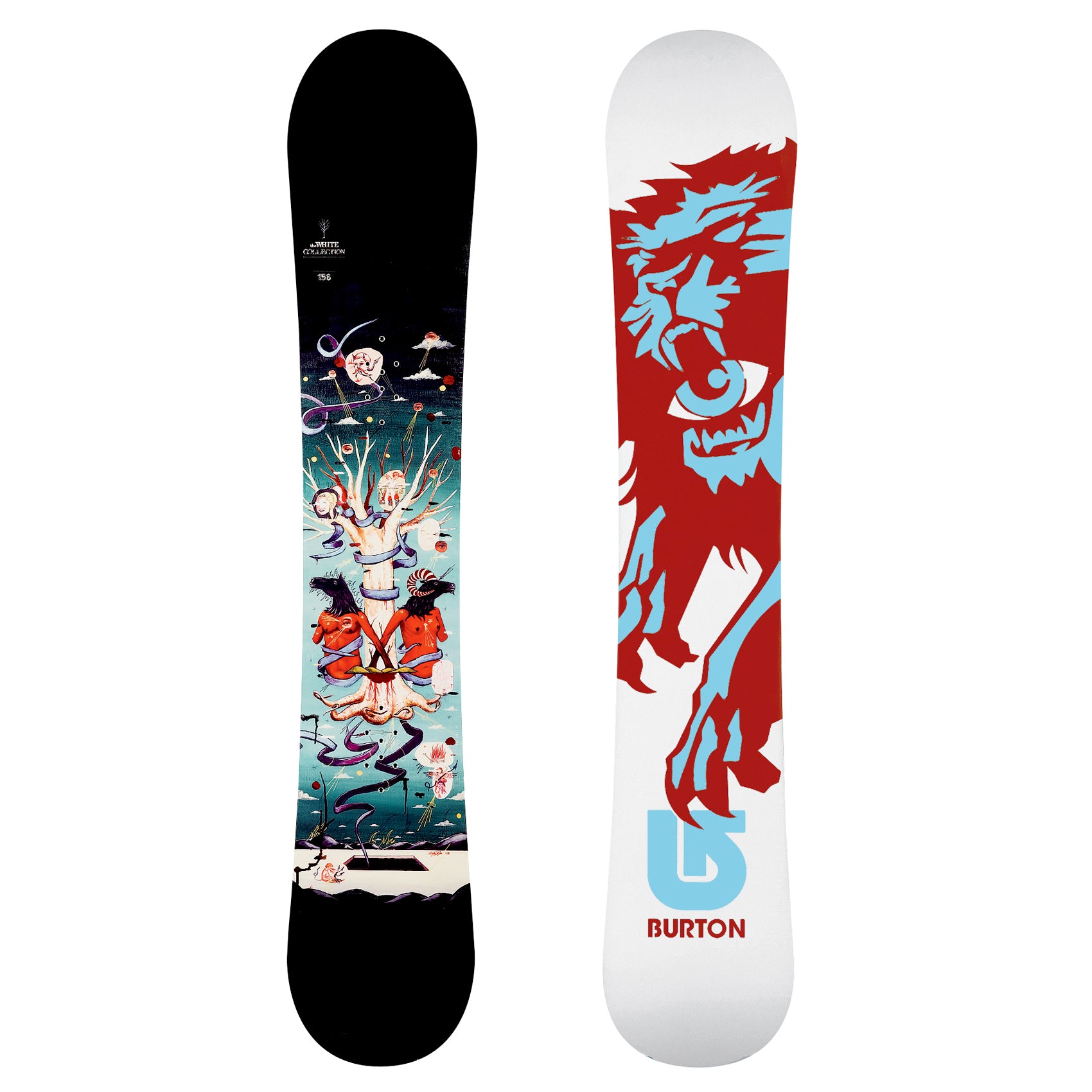Burton White Collection Snowboard 2008 – evo
