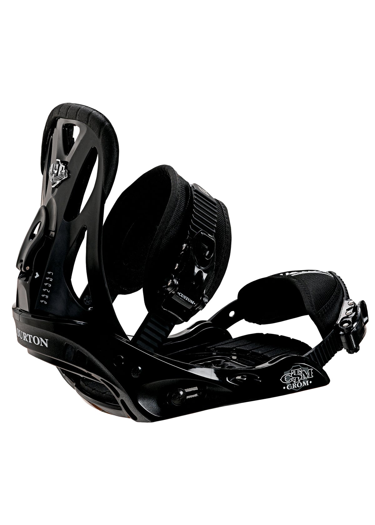 Burton Custom Grom Snowboard Bindings - Youth 2008 Black