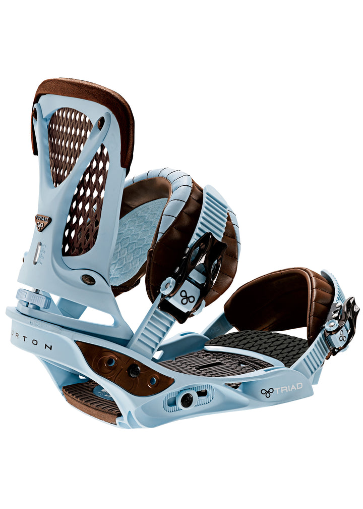 Burton Triad Snowboard Bindings 2008 Baby Blue