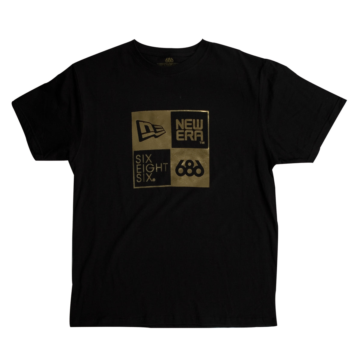 686 New Era Collaborative T-Shirt Black