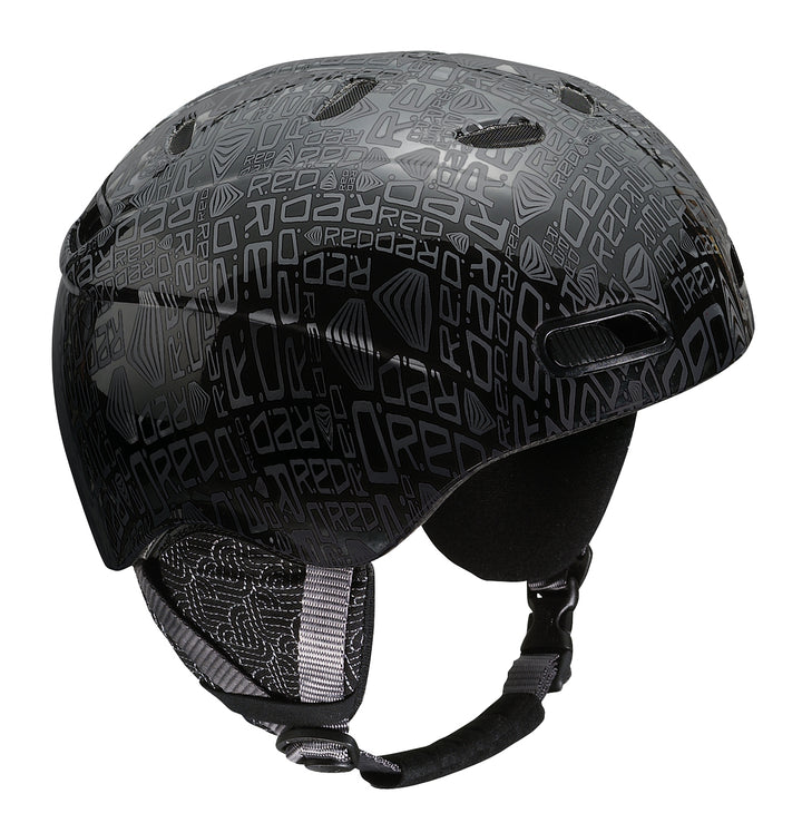 Red Skycap II Helmet Black Pattern