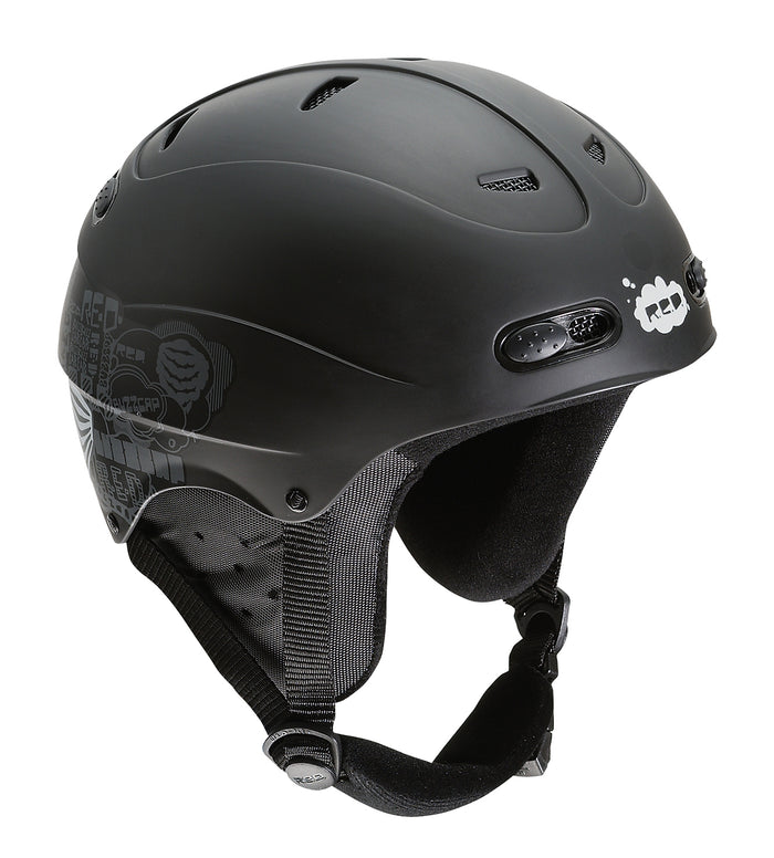 Red Buzzcap Helmet - Youth
