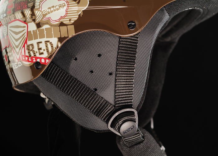 Red Buzzcap Helmet - Youth