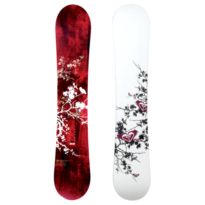 Roxy Silhouette (Red/Gold) Snowboard - Women's 2008