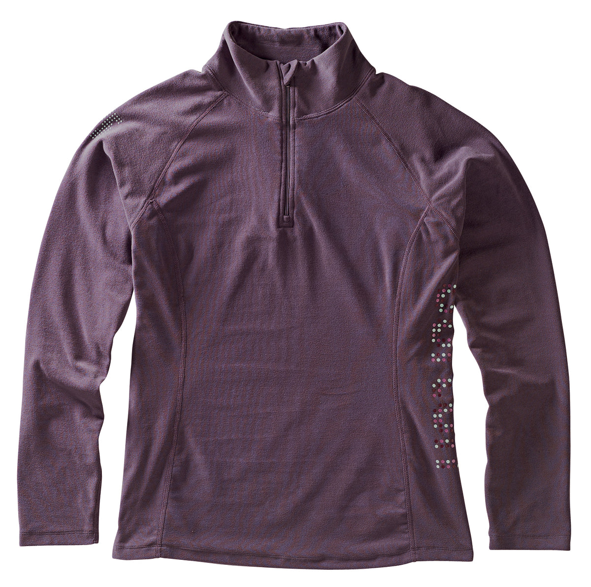 Burton Expedition 1/4 Zip Top - Women's Black Plum