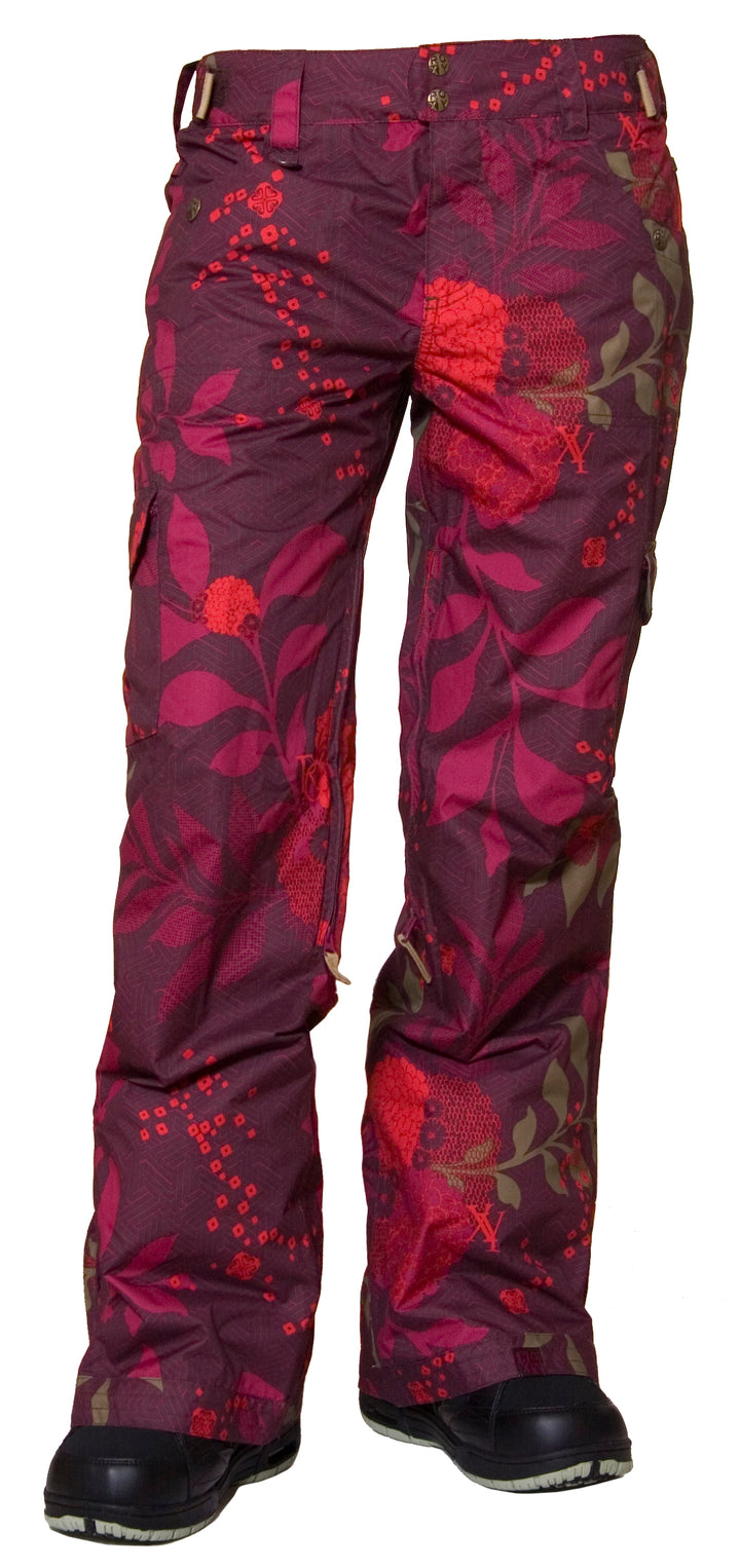 Roxy Leather Tuscadero Pant - Women's Fudge Sushi Print