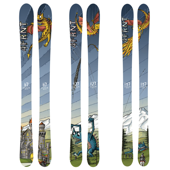 4FRNT Grom Skis - Youth 2008