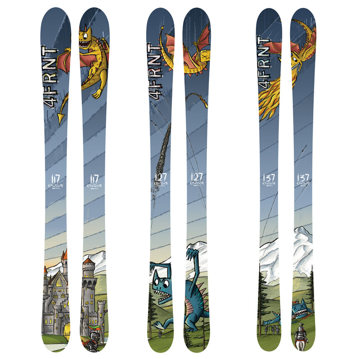 4FRNT Grom Skis - Youth 2008