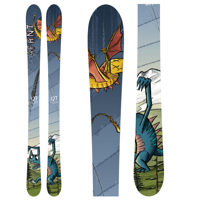 4FRNT Grom Skis - Youth 2008