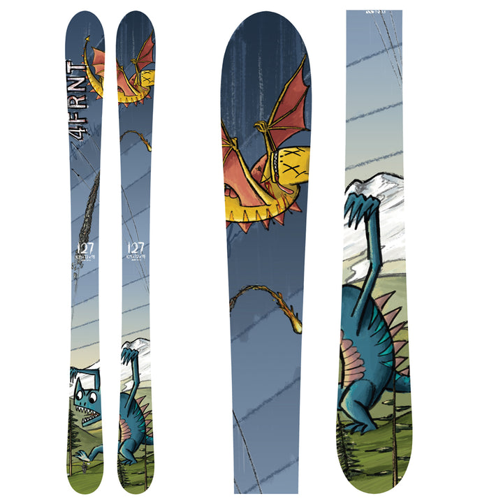 4FRNT Grom Skis - Youth 2008
