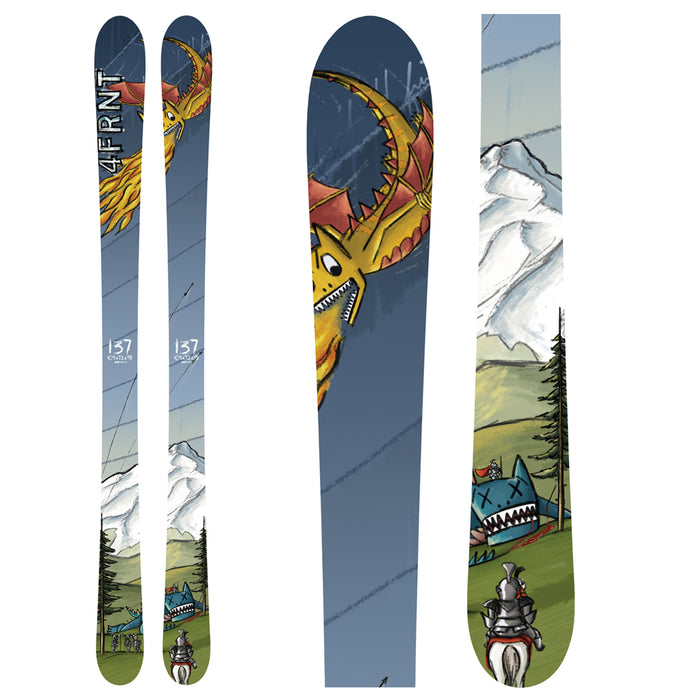 4FRNT Grom Skis - Youth 2008