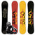 5150 Crux Wide Snowboard + FF1500 (Black) Bindings 2008