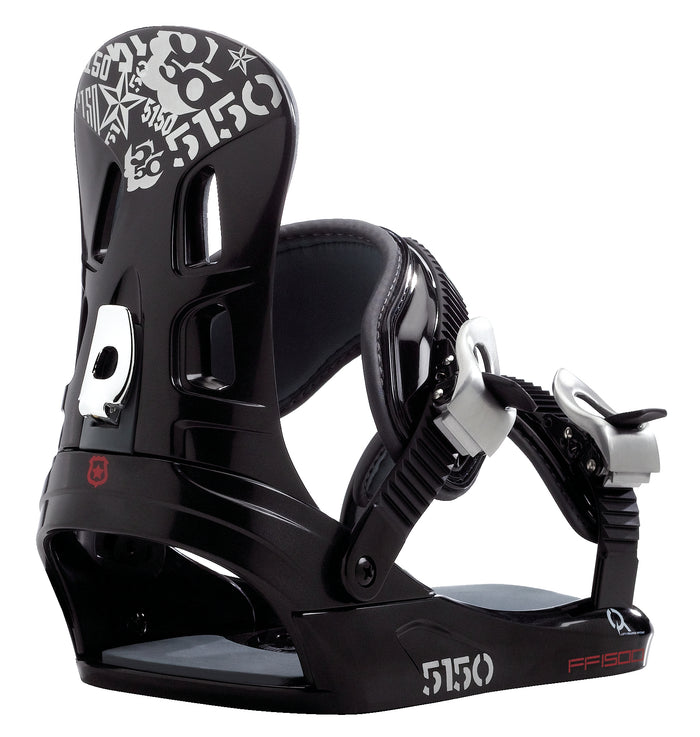 5150 Crux Wide Snowboard + FF1500 (Black) Bindings 2008