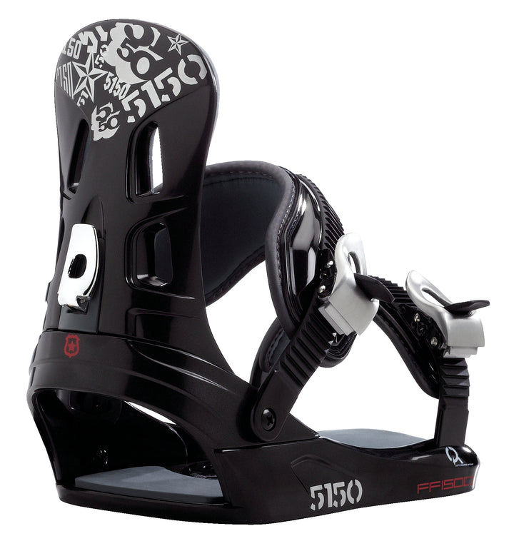 5150 Crux Wide Snowboard + FF1500 (Black) Bindings 2008