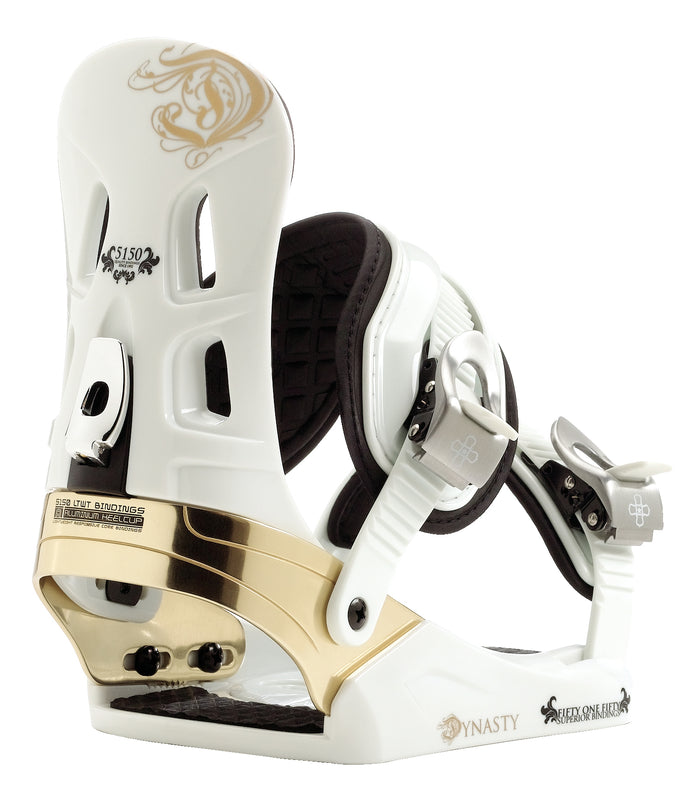 5150 Dynasty Snowboard + Dynasty (White) Bindings - Women's 2008
