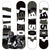 5150 Dealer Snowboard + FF2000 (Black) Bindings 2008