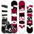 5150 Dealer Snowboard + FF2000 (Black) Bindings 2008