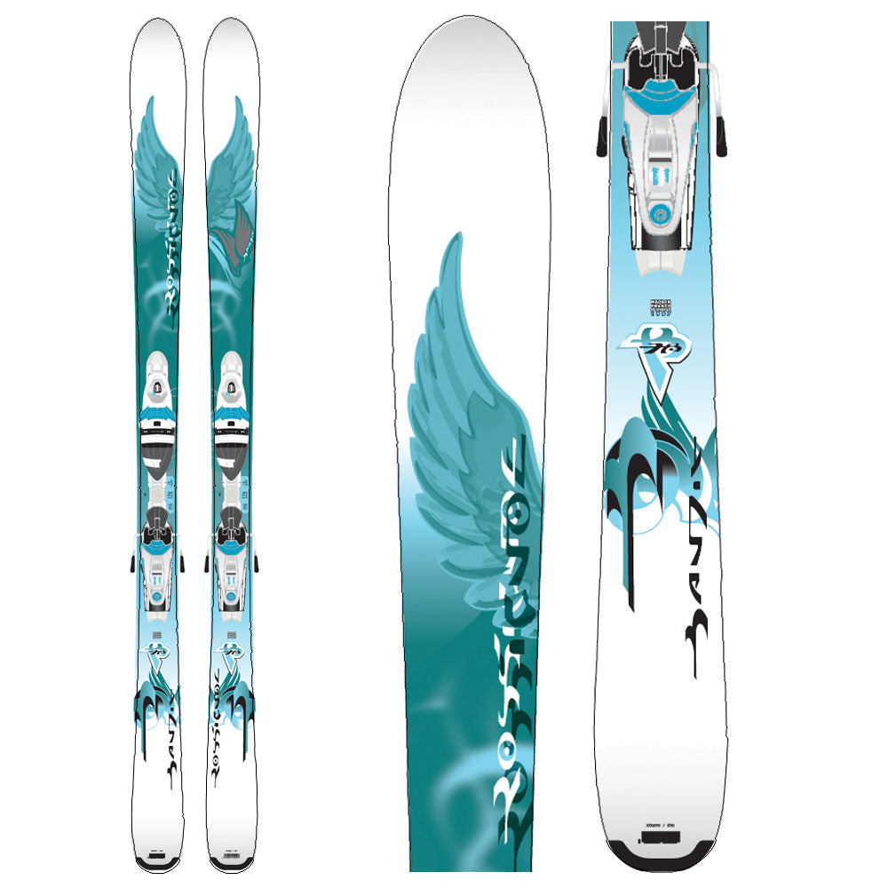 Rossignol Bandit B78 W Skis + Rossignol Saphir 110 Bindings - Women's 2008