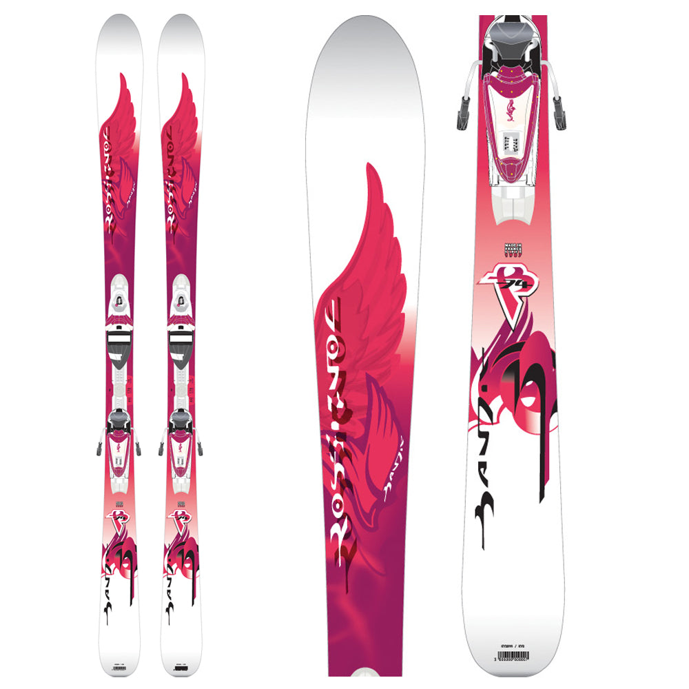 Rossignol Bandit B74 W Skis + Saphir 90 Bindings - Women's 2008